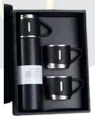 Bottle Mug Set for Daily Beverage Carry and Serving, Useful Gift Combo for Office, Travel and Corporate Gifting, Stylish Drinkware Set for Everyday Convenience